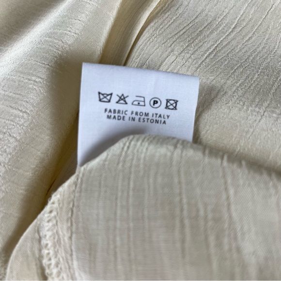 Samuji Teniel Dress Size Large in a Cream Color Samuji 2017 - Picture 11 of 16
